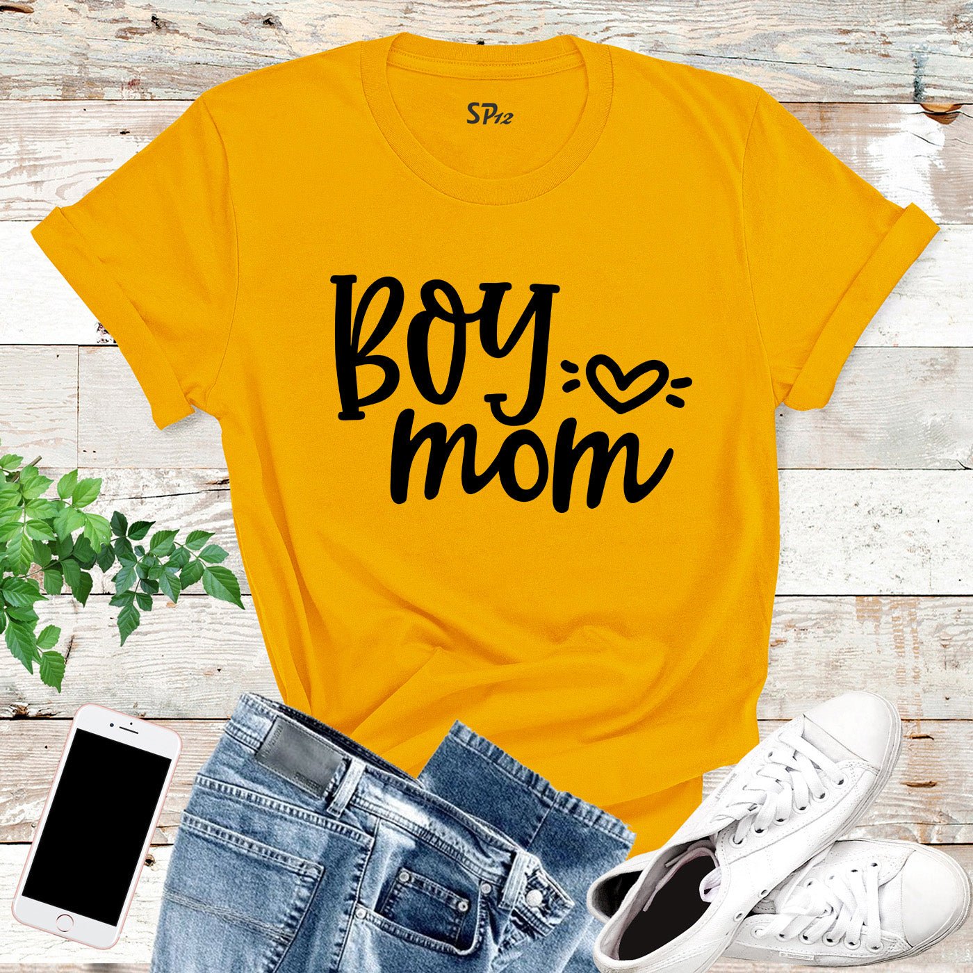 Boy Mom T Shirt