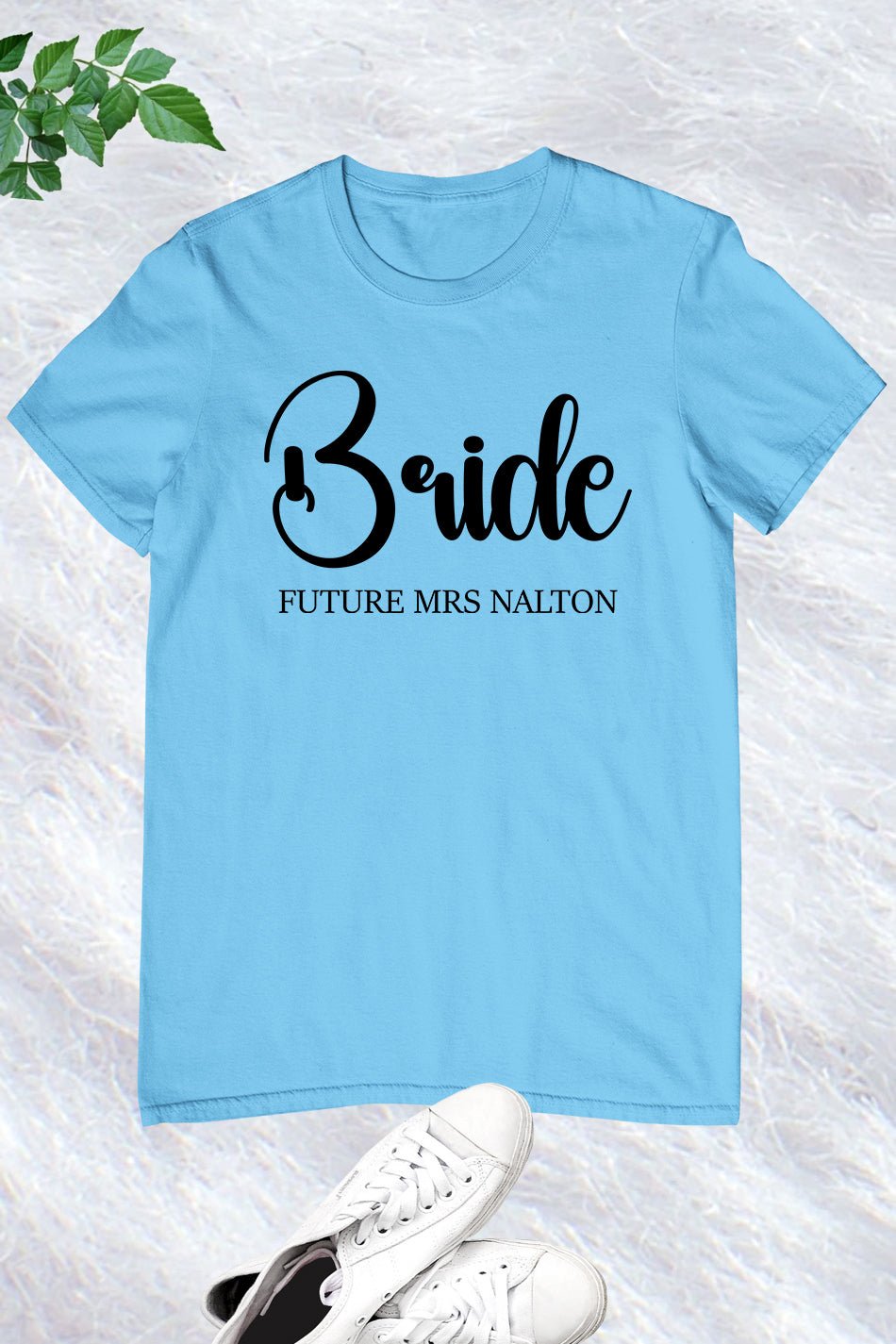 Bride Custom Future Mrs T Shirt - Image 3