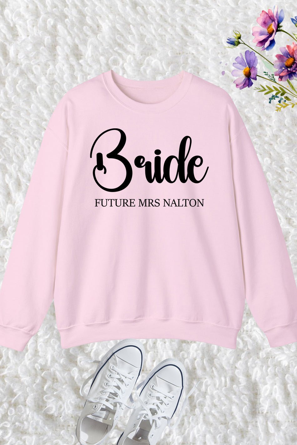 Bride Custom Future Mrs Sweatshirt