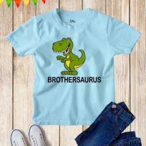 Brothersaurus Kids T Shirt