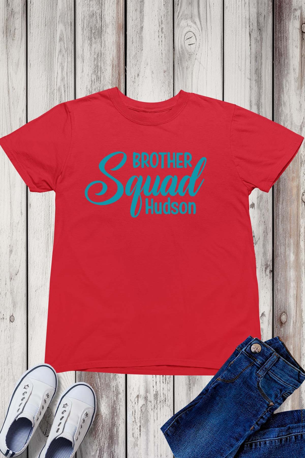 Brother Squad Custom T Shirts With name - Image 4