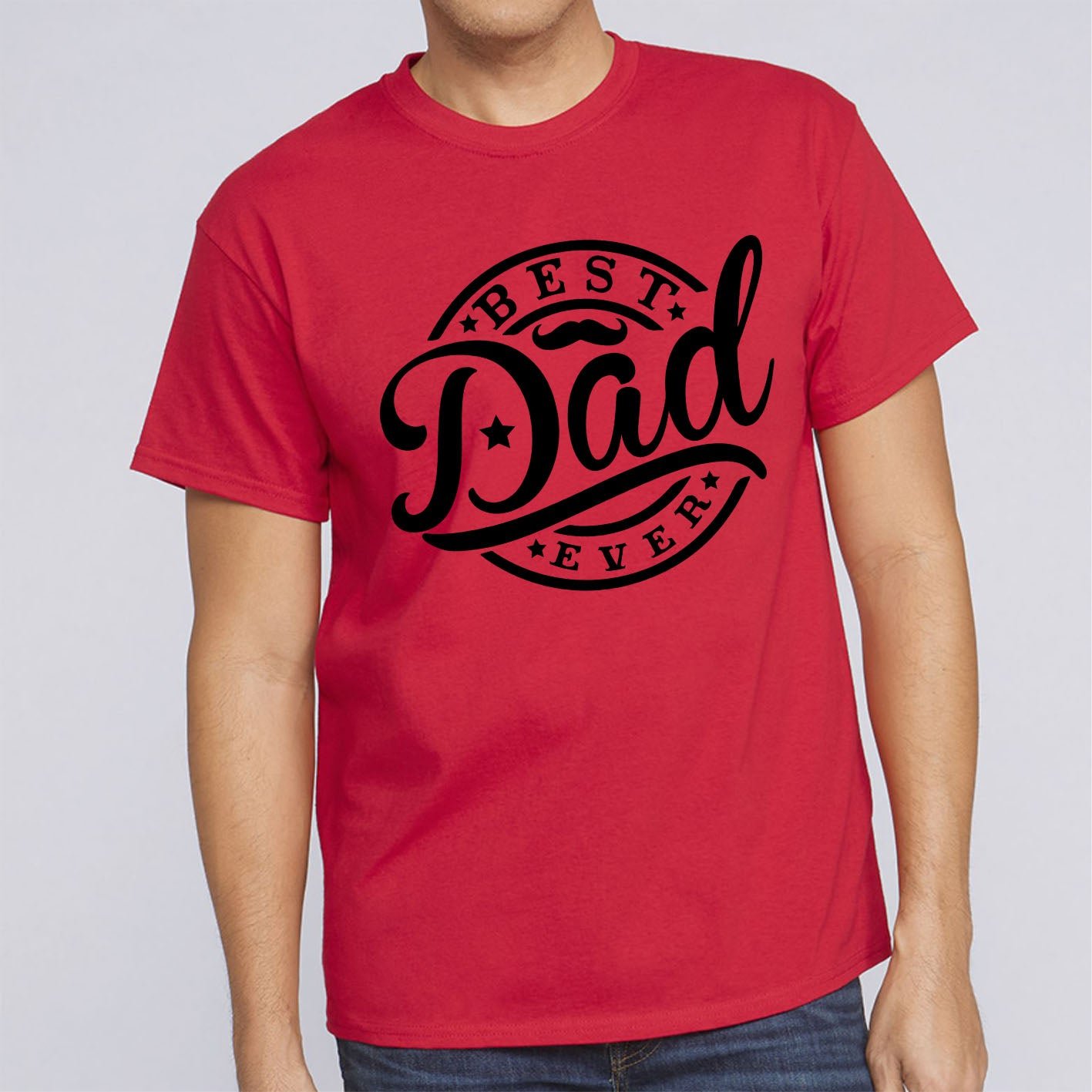 best-dad-ever-christmas-fathers-day-custom-short-sleeve-daddy-t-shirts