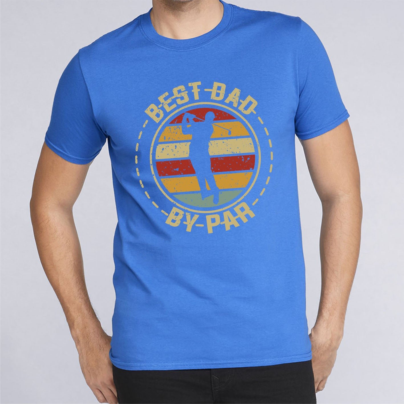 best-dad-by-par-fathers-day-custom-short-sleeve-golfing-daddy-t-shirt