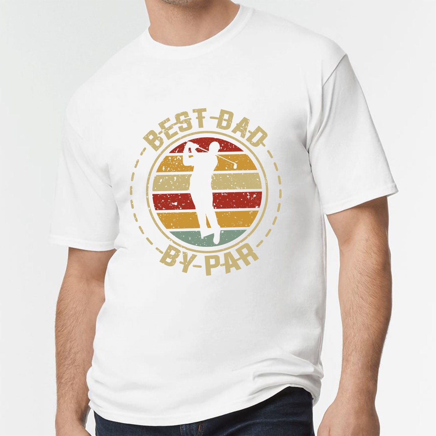 best-dad-by-par-fathers-day-custom-short-sleeve-golfing-daddy-t-shirt