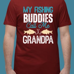 Fishing Buddies Grandpa Fishing T Shirt