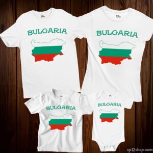 Bulgaria Flag T Shirt Olympics FIFA World Cup Country Flag Tee Shirt