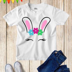 Bunny Girl Kids T Shirt