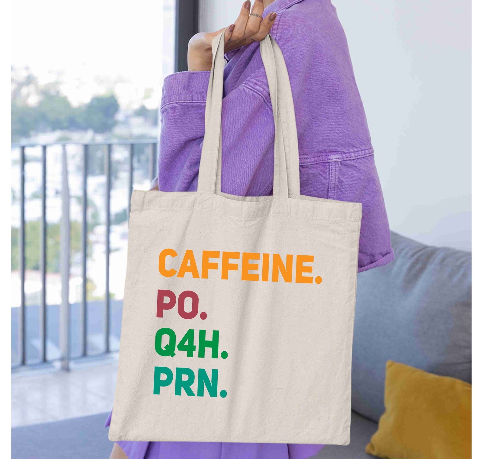 Caffeine PO Q4H PRN Nurse Life Healthcare Doctor Future Nurse T-Shirts - Image 11