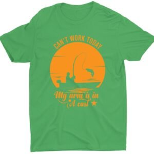 can't-work-today-my-arm-is-in-a-cast-custom-fathers-day-gift-t-shirt