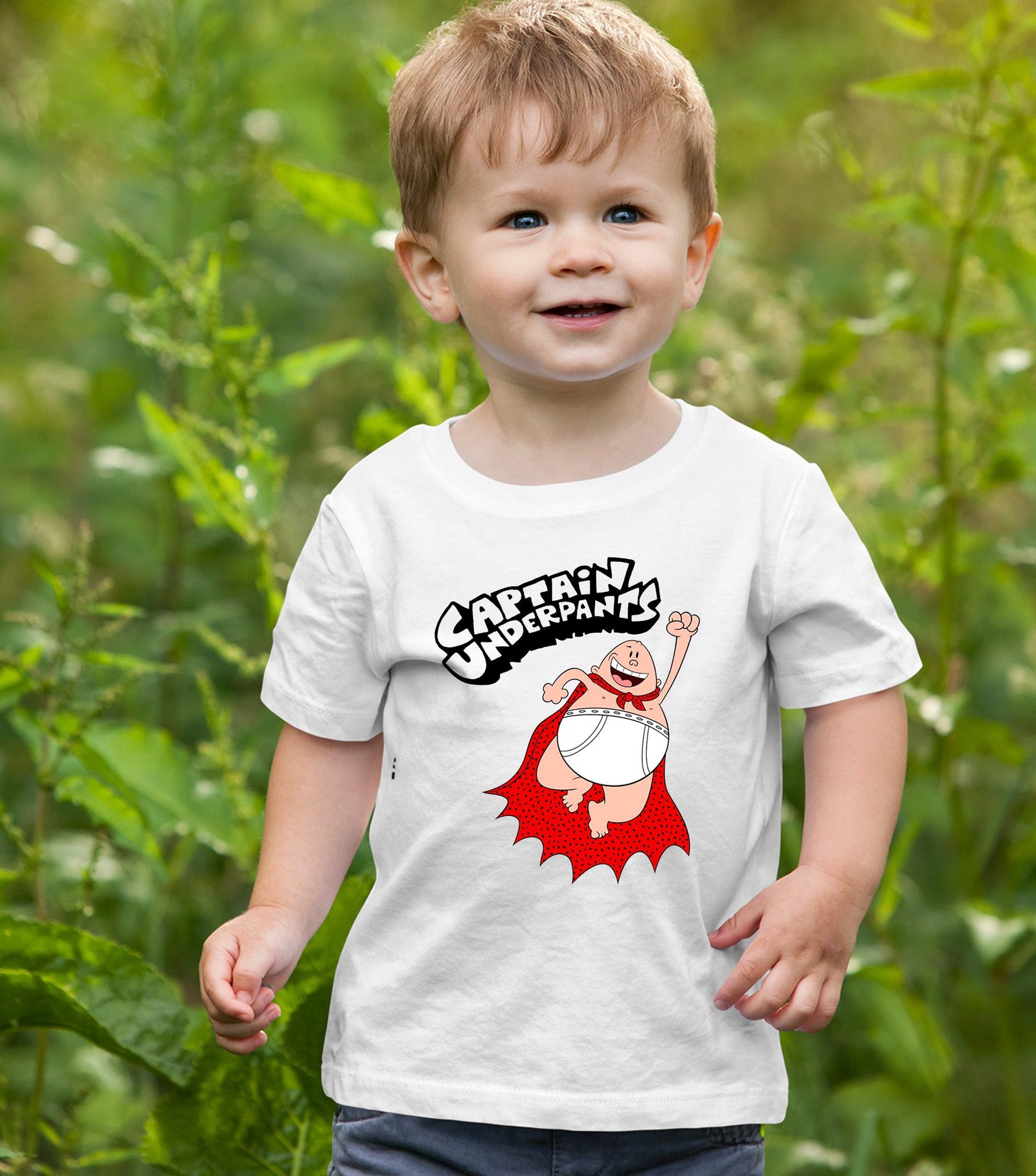 Captain Underpants Kids World Book Day T Shirt