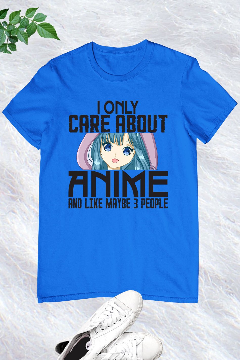 I Only Care About Anime Shirt - Image 4