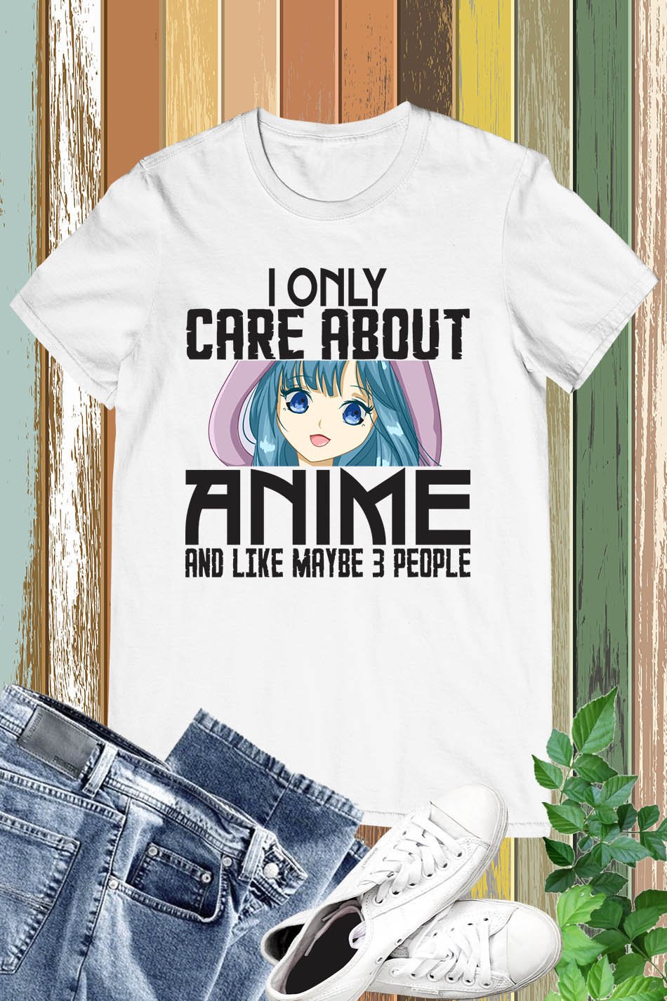 I Only Care About Anime Shirt
