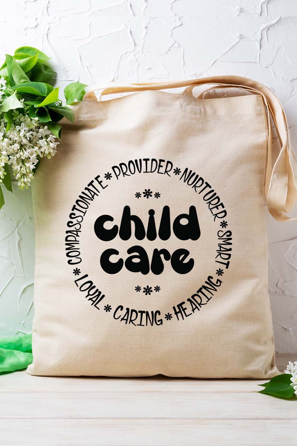 Daycare Tote Bag for Teachers