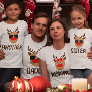 Christmas Family Matching T Shirts