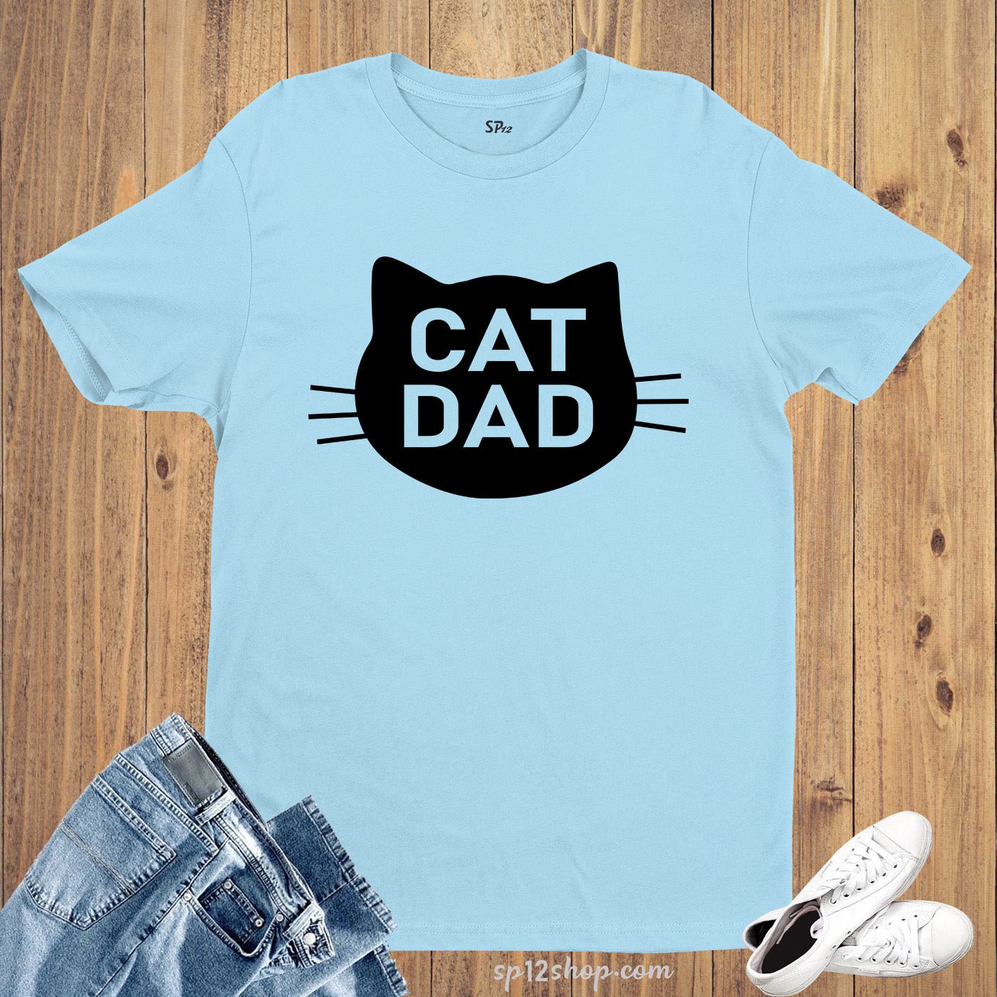 Cat Dad T Shirt