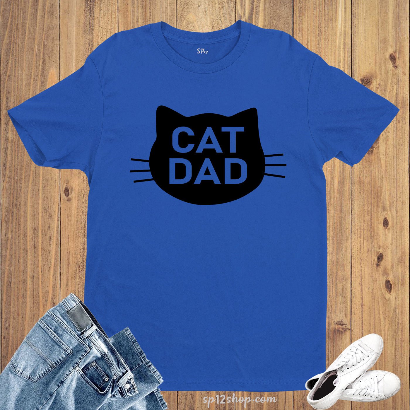 Cat Dad T Shirt