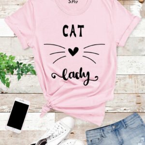 Cat Lady T Shirt