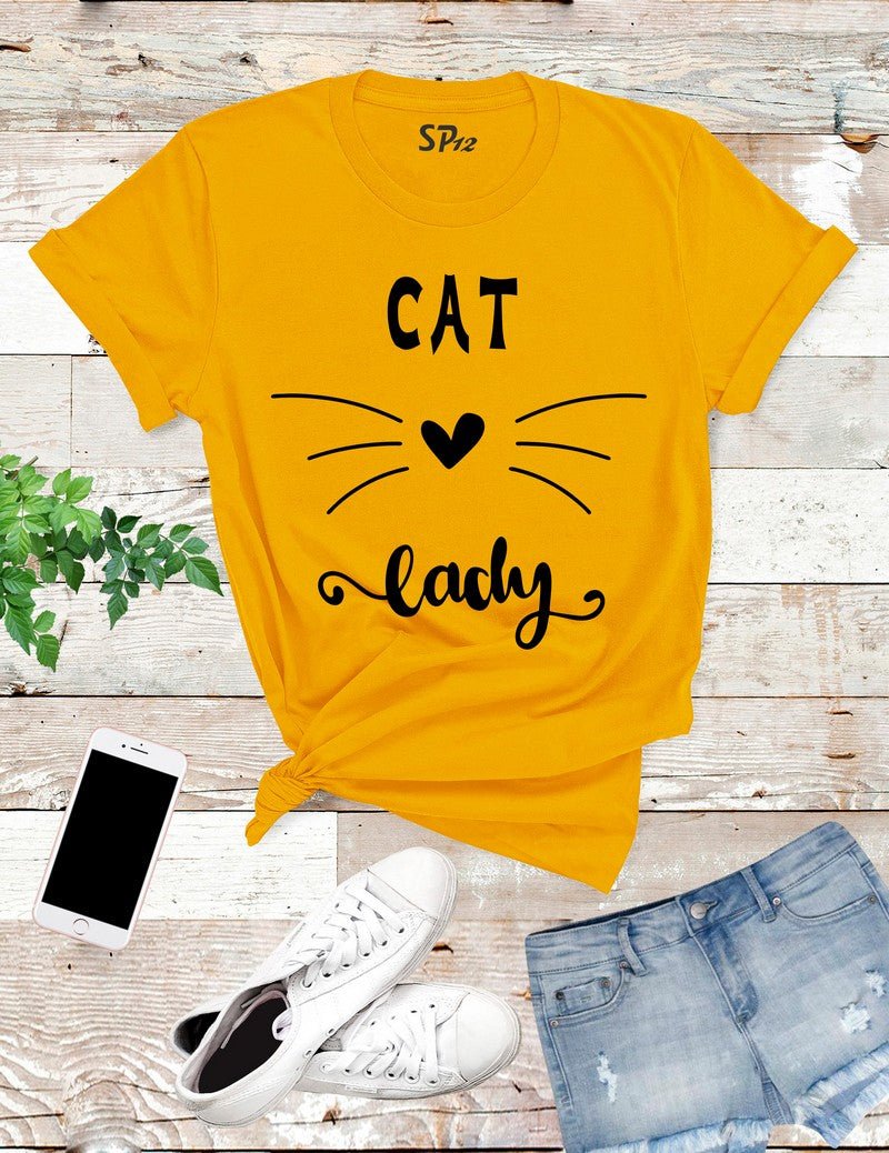 Cat Lady T Shirt