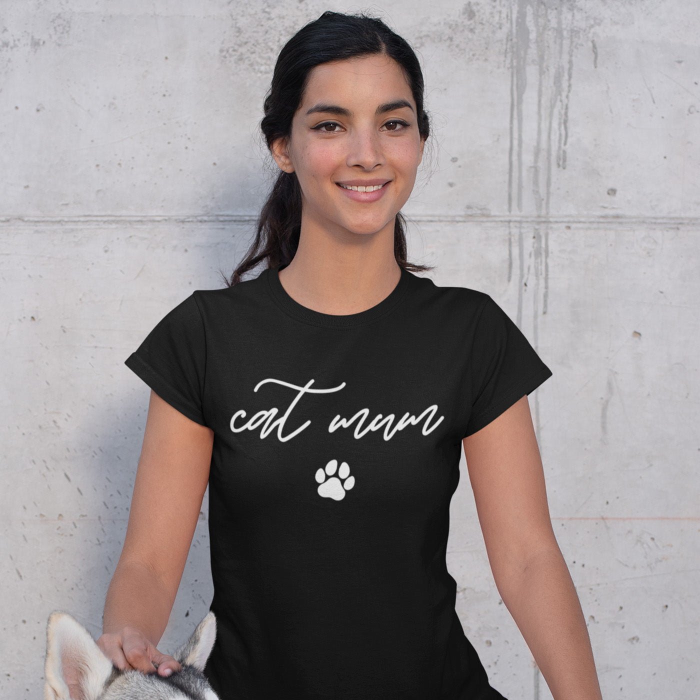 Cat Lover Mum T Shirt