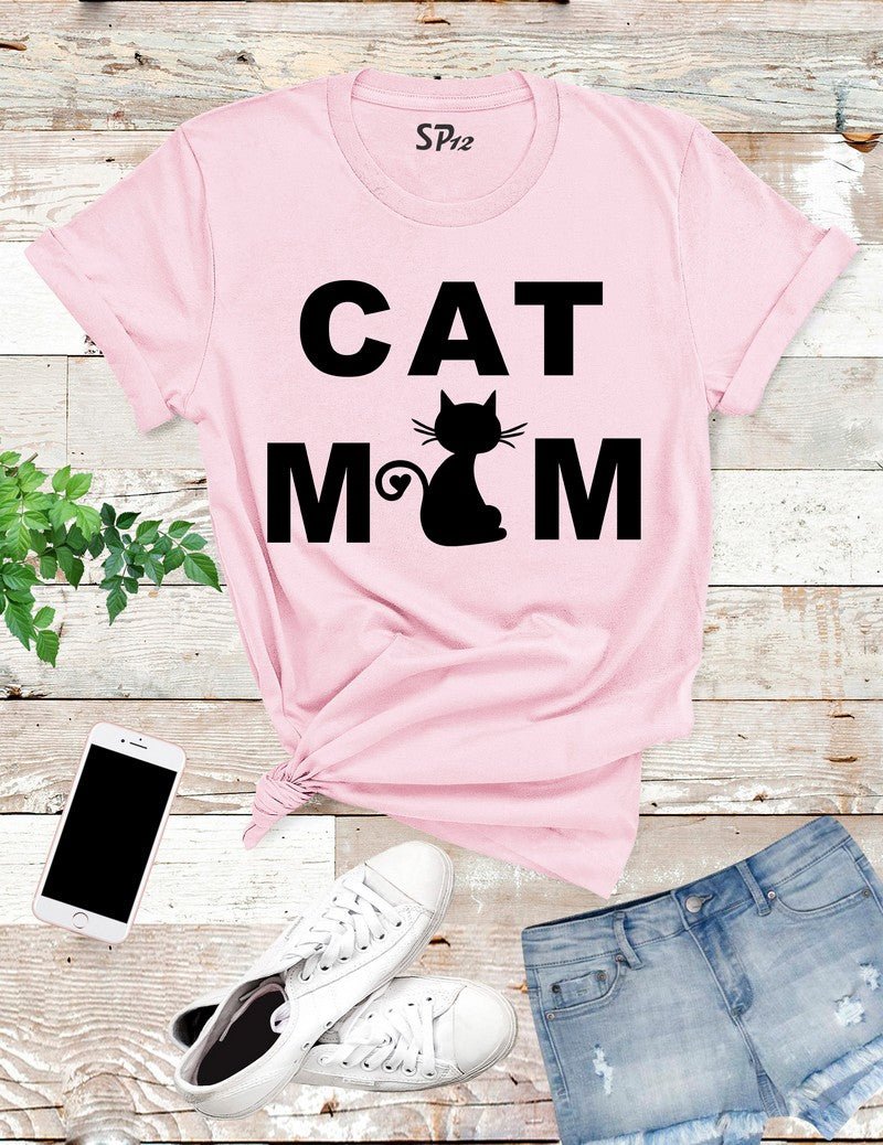 Cat Mom T Shirt