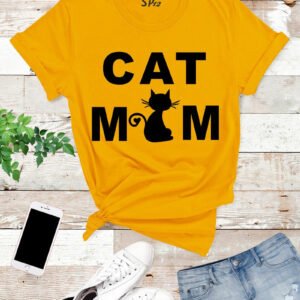 Cat Mom T Shirt