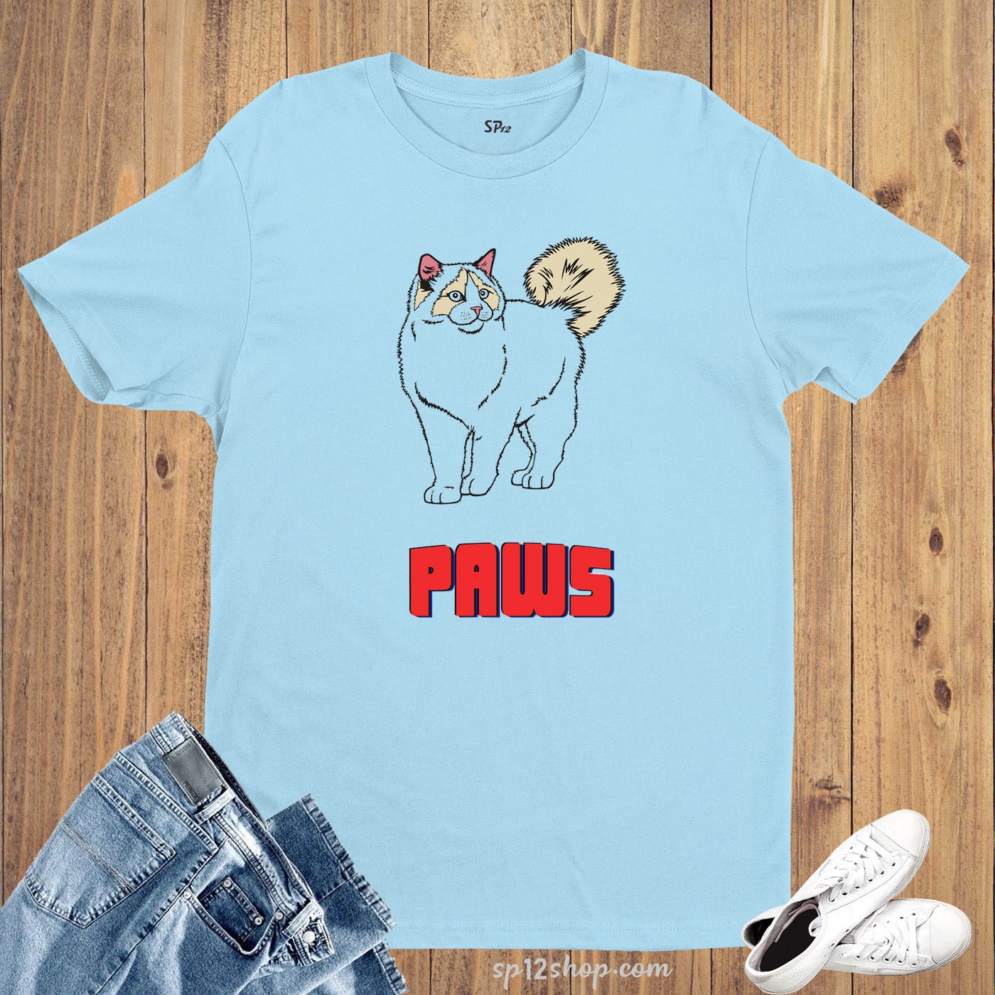 Cat Paws Animal T Shirt