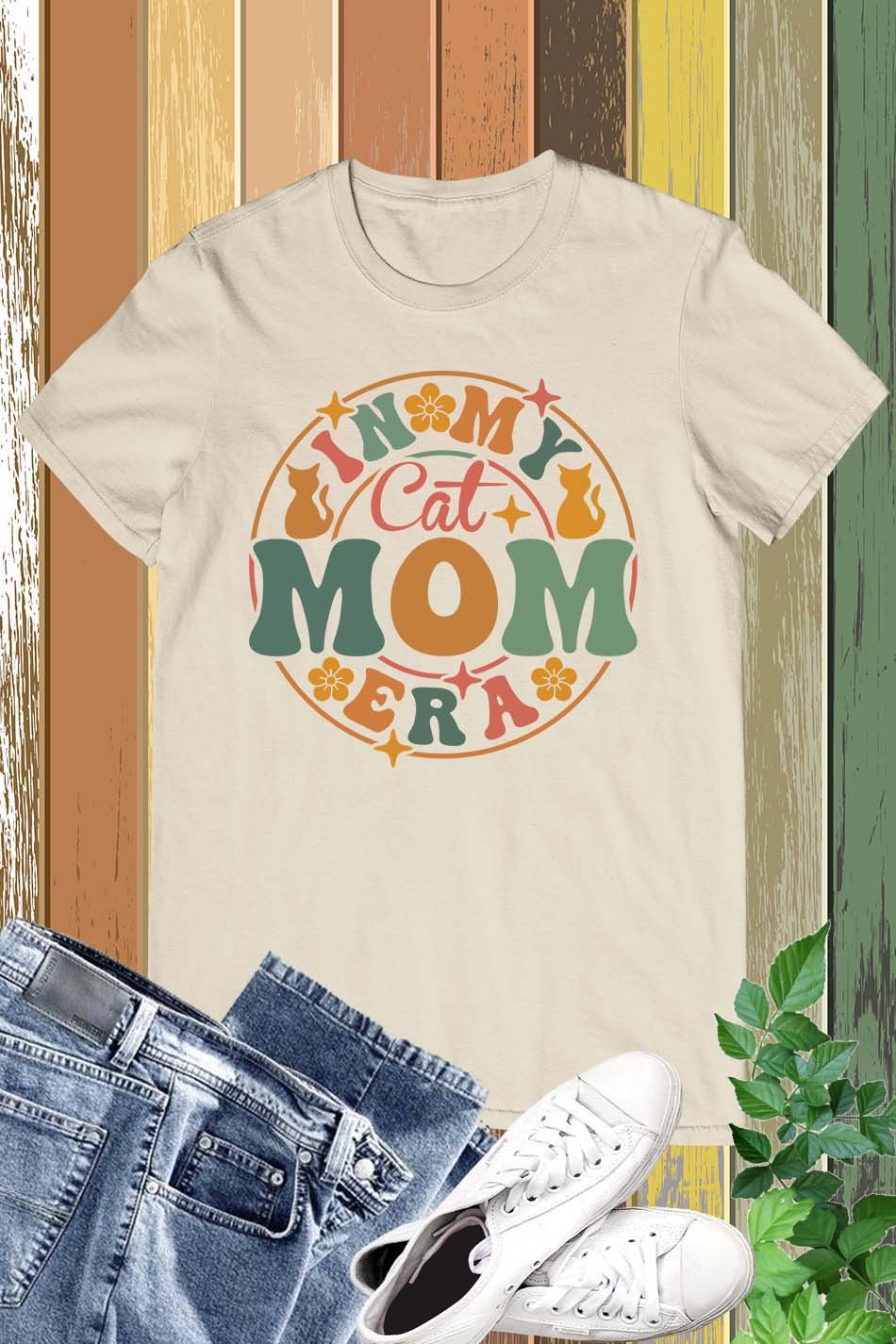 In My Cat Mom Era T Shirts
