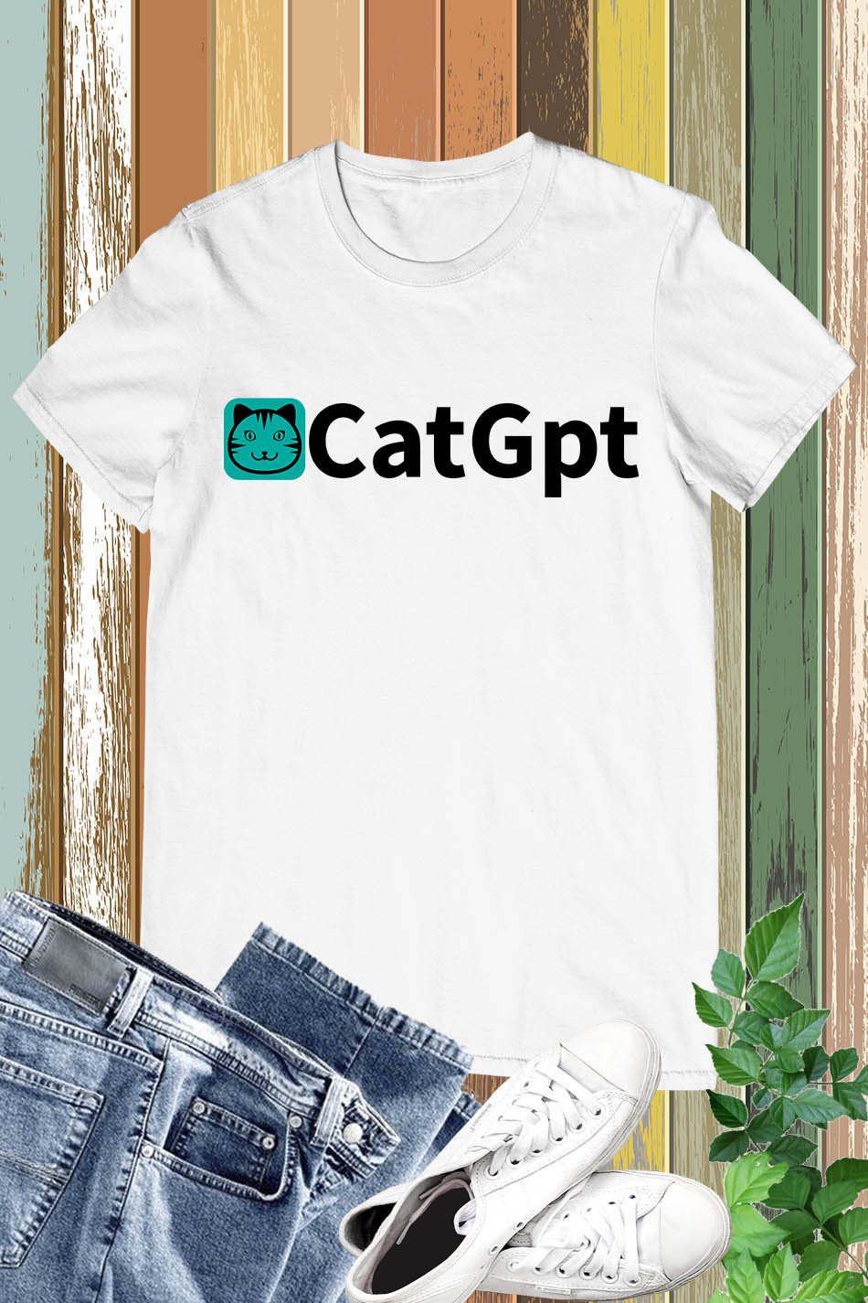 ChatGPT Meme Funny Cat Lover T-Shirt