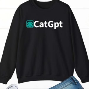 ChatGPT Meme Funny Cat Lover Sweatshirt