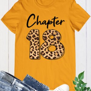 Chapter 18 Leopard Print Birthday Girl Shirt