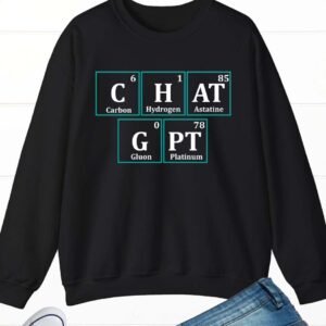 Chat GPT Computer AI Artificial Intelligence Data Learning Sweatshirt