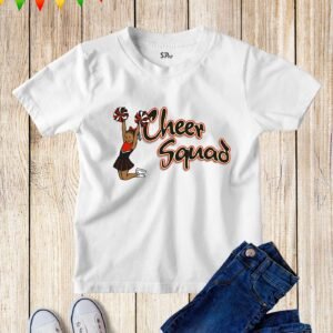 Kids Cheer Squad Game Dance Sports Fans T Shirt