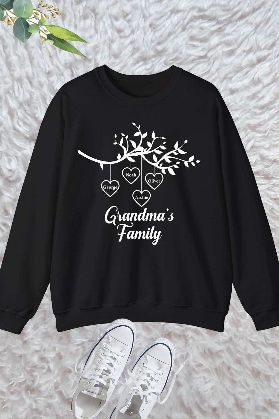 Custom Grandma's Family Sweatshirt