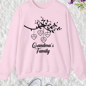 Custom Grandma's Family Sweatshirt