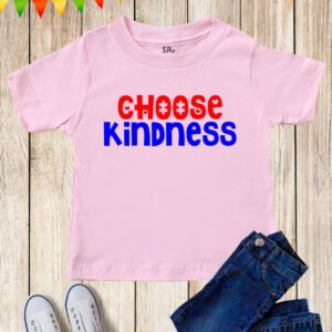 Choose Kindness Kids Awareness T Shirt