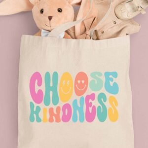 Choose Kindness Inspirational Teacher Tote Bag
