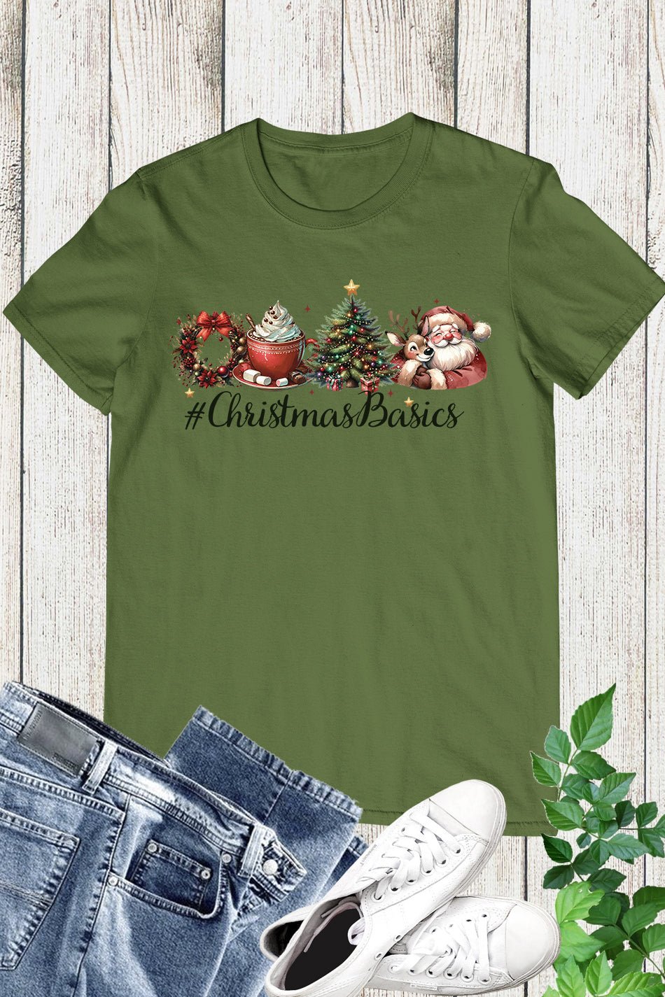 Christmas Basics T Shirt - Image 7
