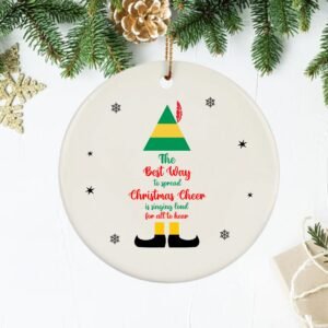 Christmas Cheer Elf Ornament