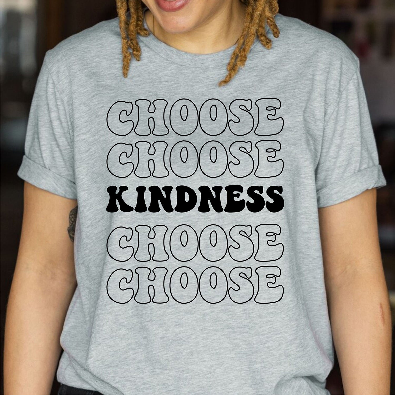 Choose Kindness Motivational Positivity Inspirational Be Kind T-Shirts - Image 7