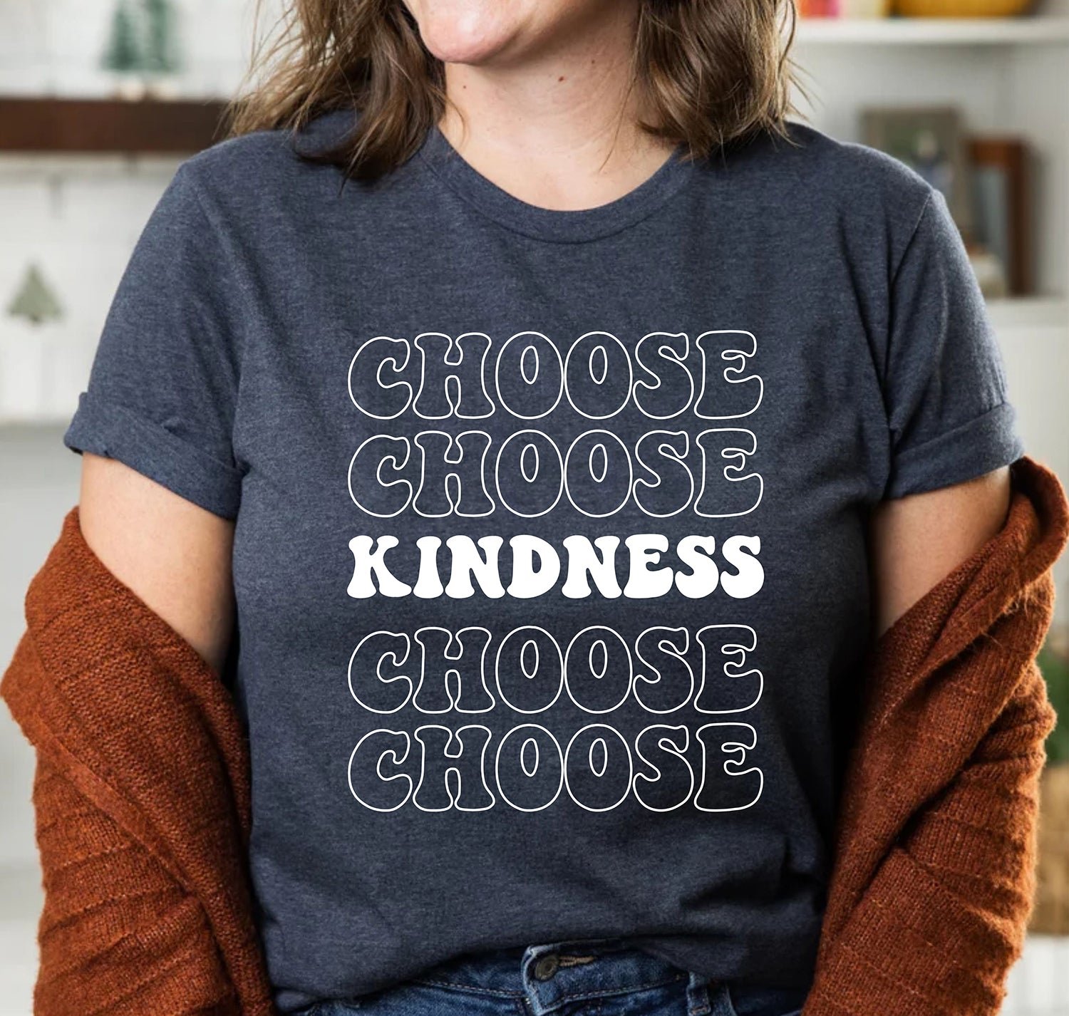 Choose Kindness Motivational Positivity Inspirational Be Kind T-Shirts - Image 5