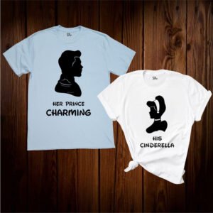Cinderella & Prince Charming Matching T Shirt