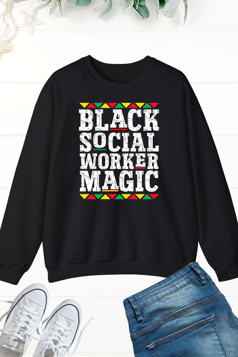Black Social Worker Sweatshirt