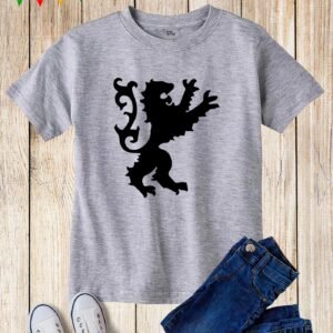Kids Coat of Arm UK British Lion Team GB T Shirt