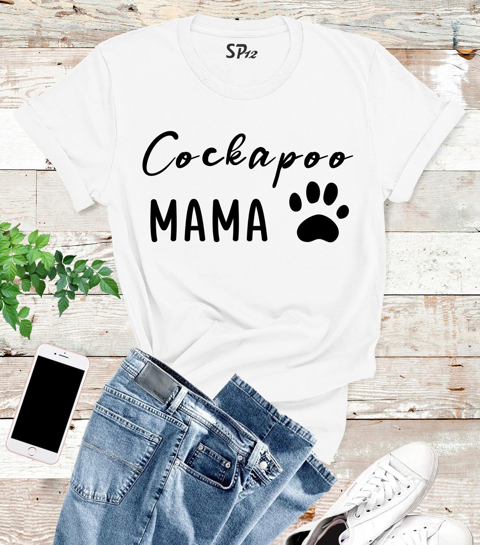 Cockapoo Mama T Shirt Mothers Day Gifts