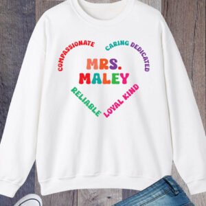 Custom Teacher Definition Caring Dedicated Sweatshirt