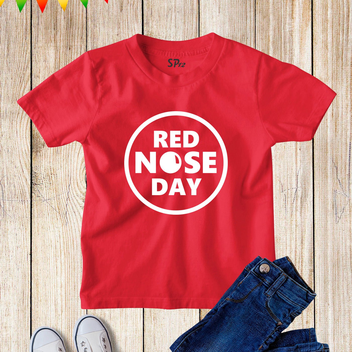 Comic Relief Red Nose Day 2022 Kids T Shirt