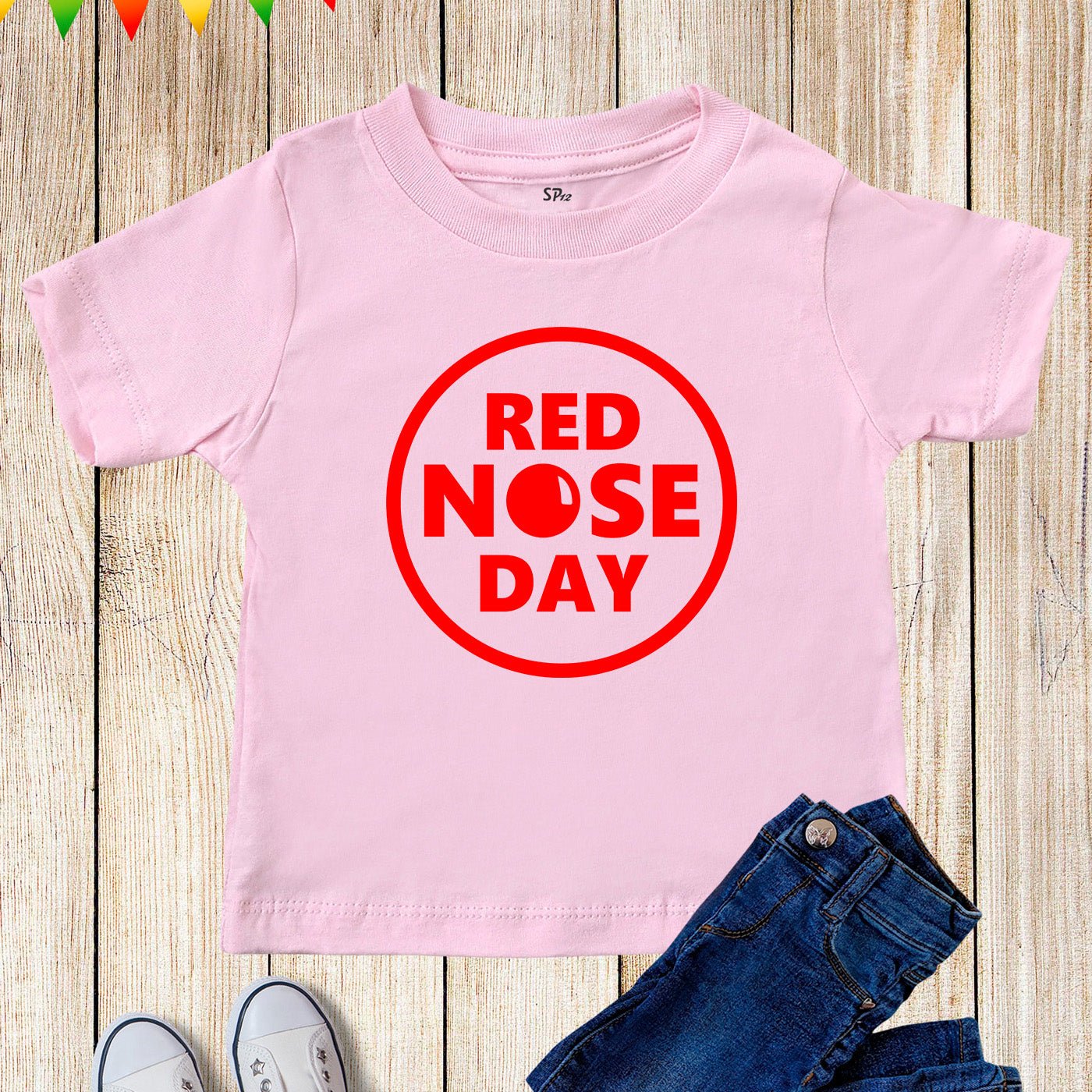 Comic Relief Red Nose Day 2022 Kids T Shirt