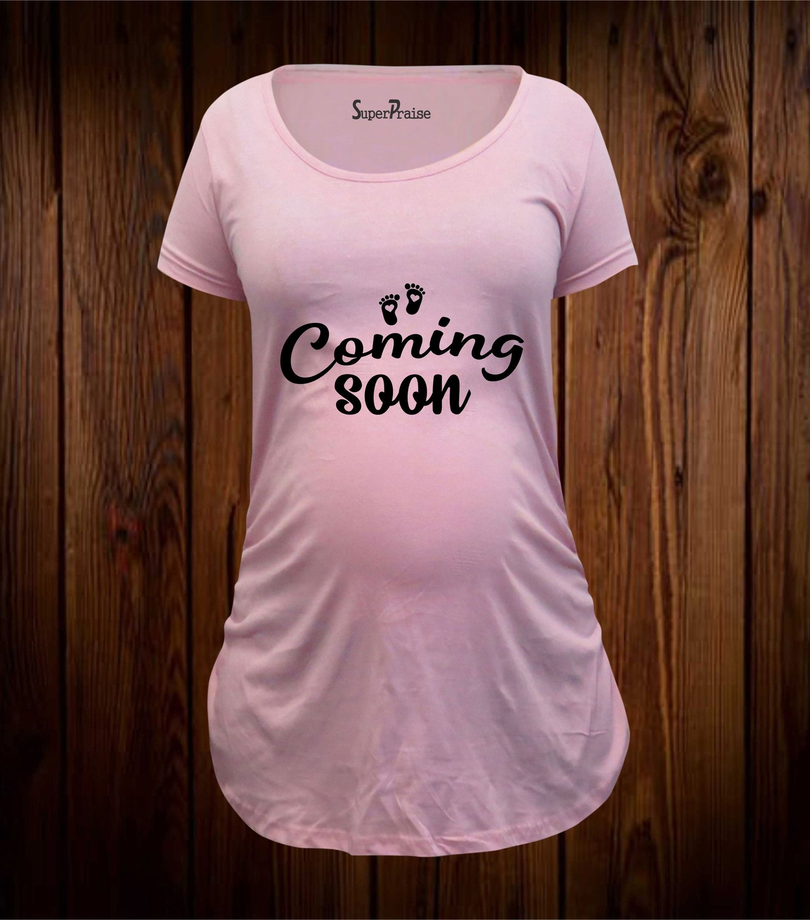 Coming Soon Maternity T Shirt
