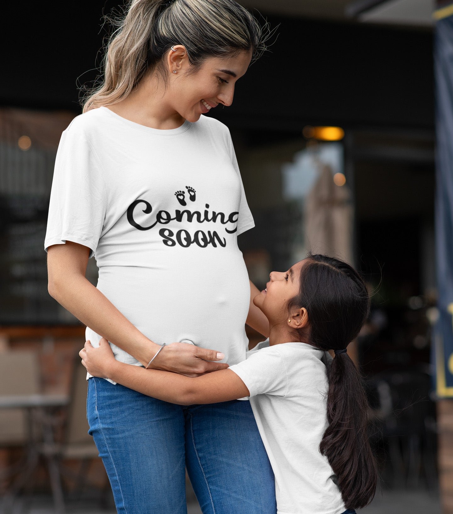 Coming Soon Maternity T Shirt