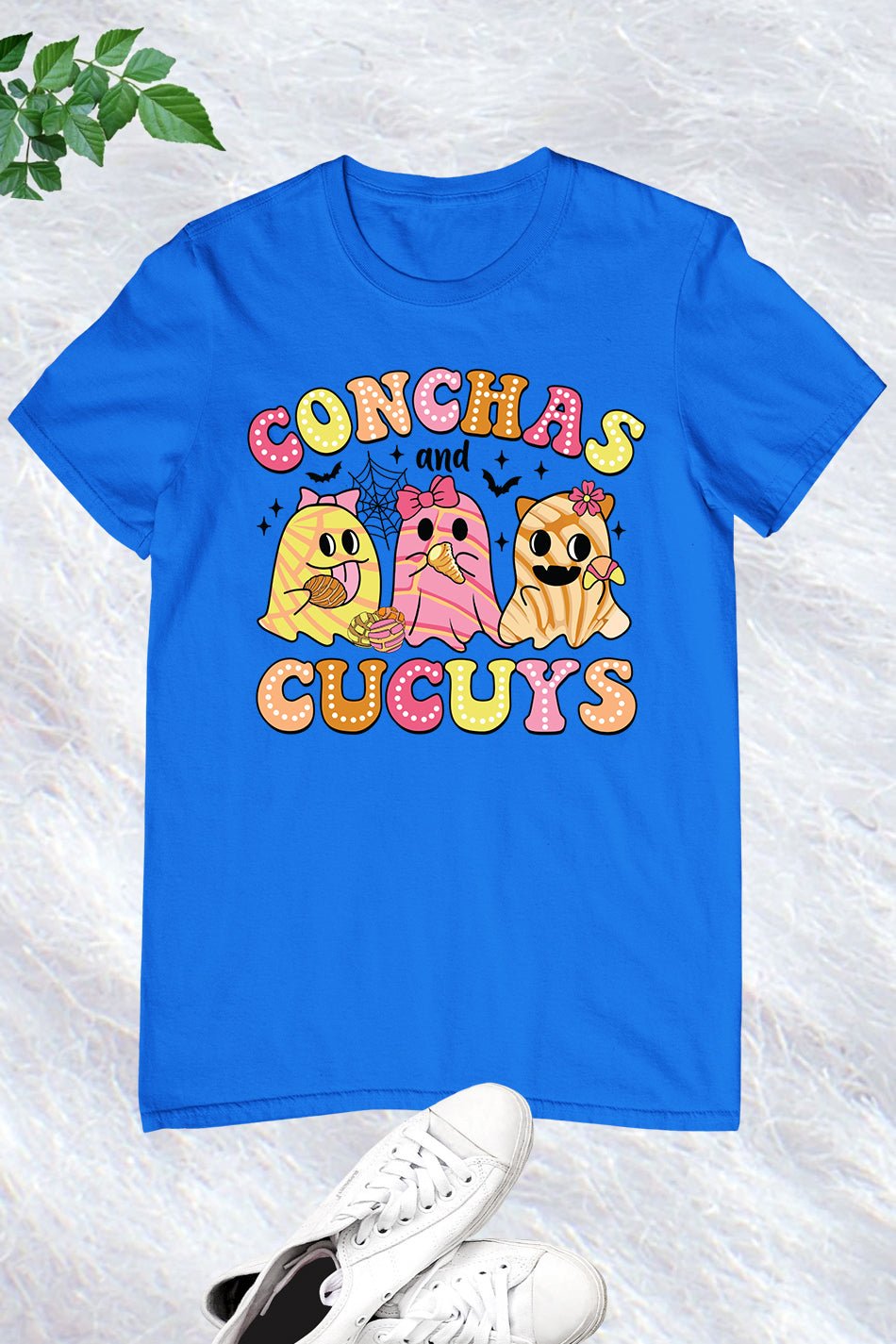Conchas and Cucuys Ghost Halloween Shirt - Image 8